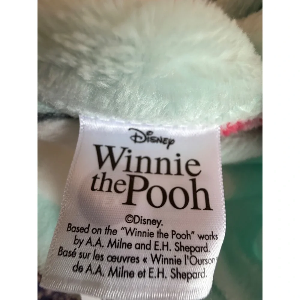 Disney Winnie the Pooh Red Balloon Cloud Plush Throw Blanket 60x70 Blue NEW